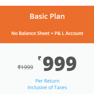Basic Plan (No Balance Sheet + P& L Account)